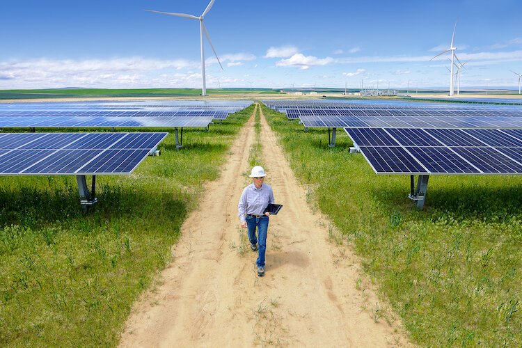 Community solar farm
