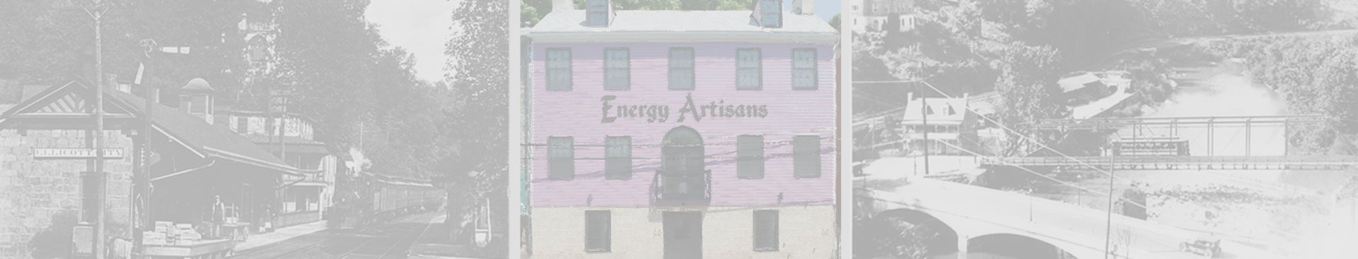 The Energy Artisans building on Main Street, Ellicott City